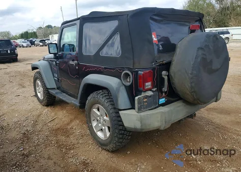 2008 Jeep Wrangler X from USA, damaged, VIN 1J4FA24198L654036